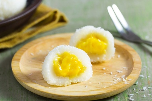 bánh mochi sầu riêng thơm ngon hấp dẫn