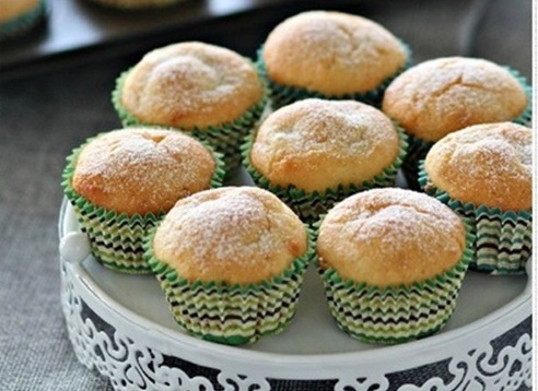 bánh muffin sầu riêng thơm ngon hấp dẫn