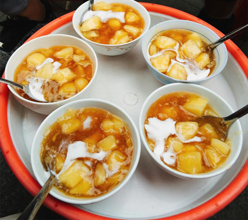 chè sắn món ngon Hà Nội