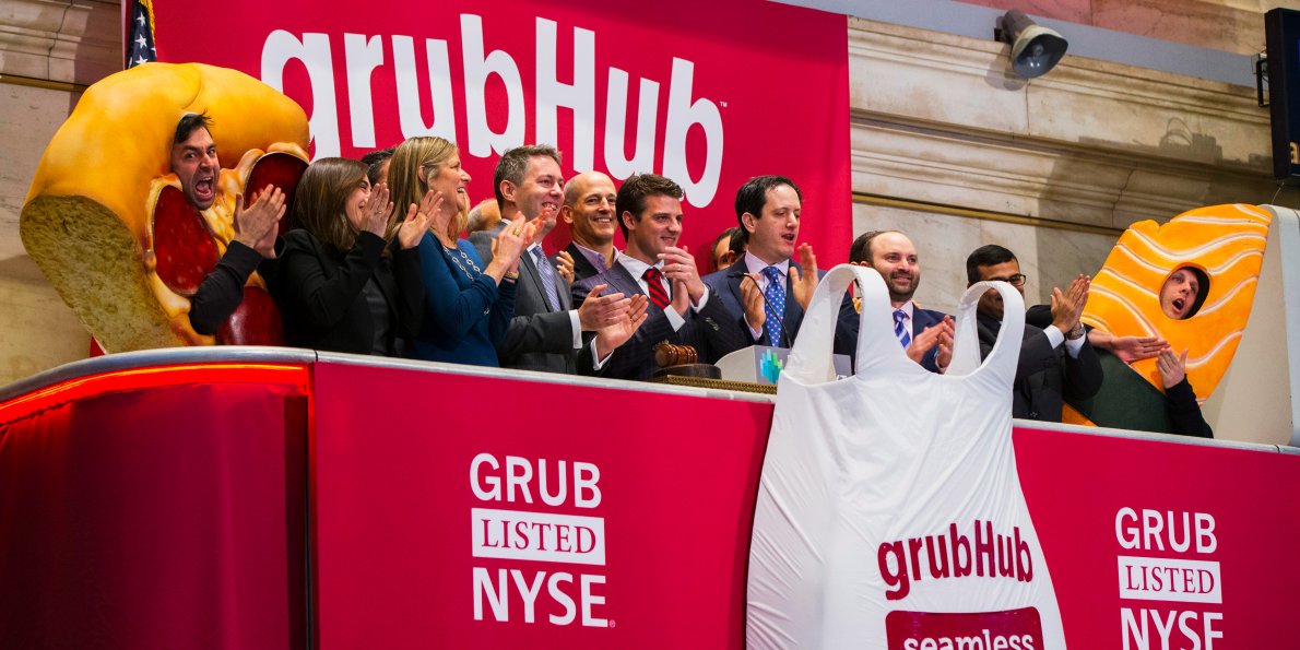 dịch vụ grubhub seamless cho người lười nấu ăn