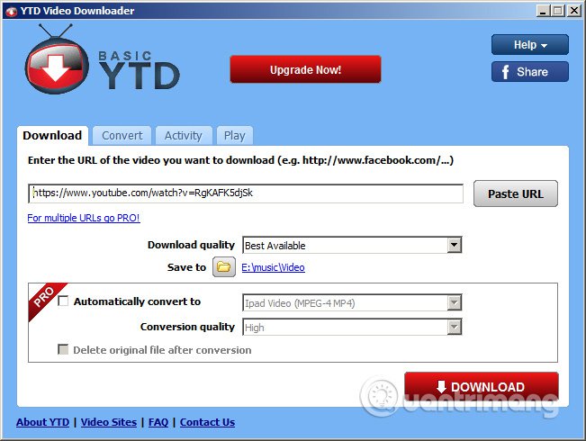 YouTube Video Downloader