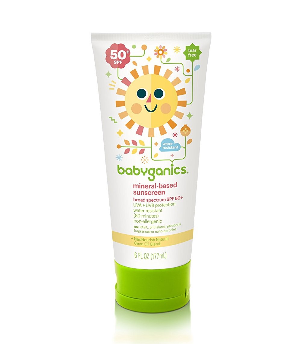 Kem chống nắng Babyganics Mineral-Based Sunscreen an toàn và tốt cho bé