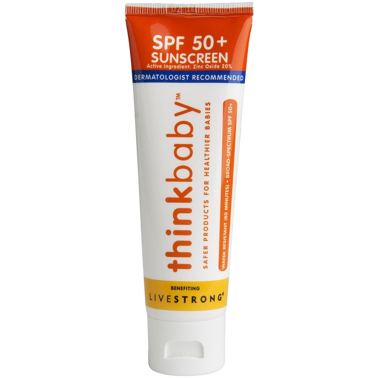 Kem chống nắng Thinkbaby Sunscreen, SPF 50+ an toàn và tốt cho trẻ em