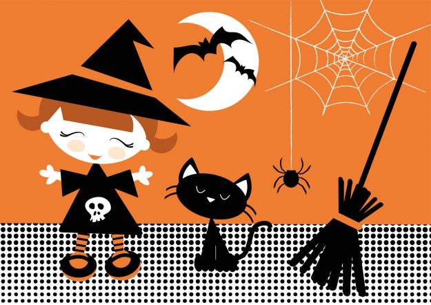 Hình ảnh mèo mun là sự thật thú vị về halloween