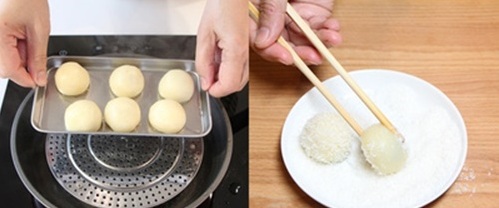 học cách làm bánh mochi nhân đậu đỏ tại nhà