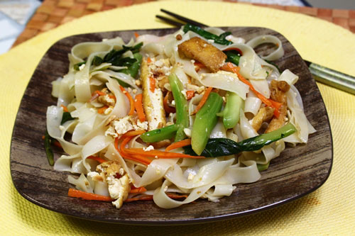 món phở xào chay