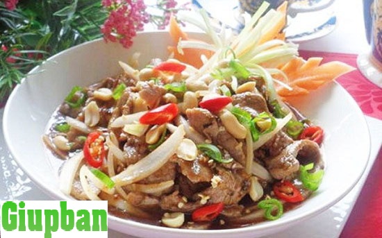 thịt bò sốt me thơm ngon hấp dẫn