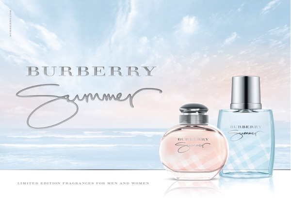 Mùa hè nên dùng nước hoa Summer by Burberry