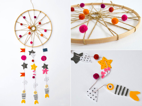 tự làm dreamcatcher bước 2 phần 2