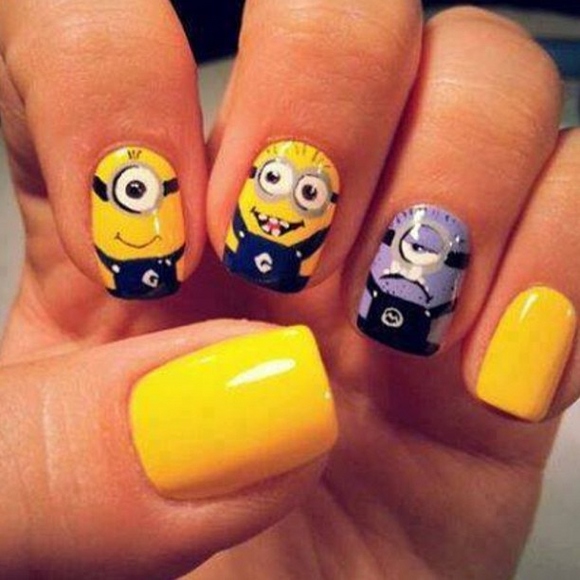 cach-ve-nail-minions-de-thuong-kinh-khung-video-8