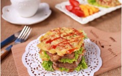 Cách làm bánh Hambuger thịt bò ngon