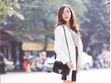 Giúp bạn 4 cách diện blazer trắng thanh lịch ngày Đông