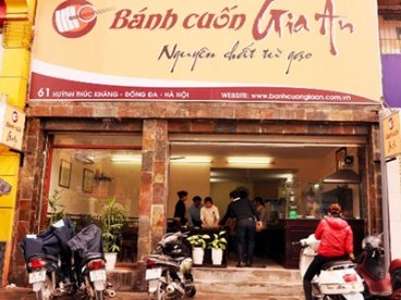 Giúp bạn Bánh cuốn Gia An - tinh hoa ẩm thực Hà Nội