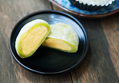 Giúp bạn Bánh mochi trà xanh nhân kem mát lạnh