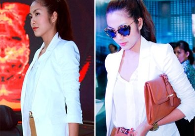 Giúp bạn Bí quyết diện blazer trắng đẹp như mỹ nhân Việt