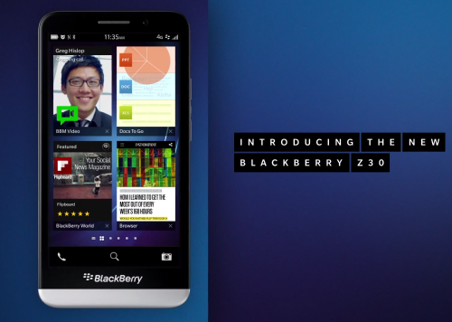 Giúp bạn BlackBerry Z30 có gì đáng chú ý khi ra mắt?