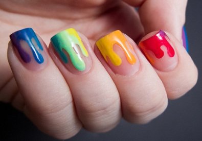 Giúp bạn Cá tính cùng nail 'nhỏ giọt'