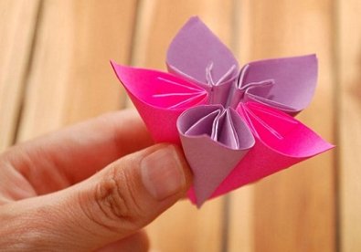 Giúp bạn Cách gấp hoa kusudama (little rose)