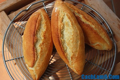 Giúp bạn Cách làm bánh mì giòn thơm, tuyệt ngon tại nhà