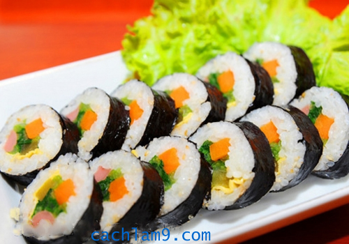 Giúp bạn Cách làm Kimbap ngon đúng vị Hàn Quốc