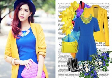 Giúp bạn Cách mix đồ với áo khoác blazer quen thuộc