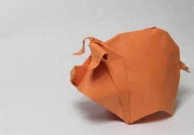 Giúp bạn Cách xếp chú heo giấy Origami