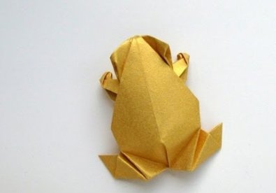 Giúp bạn Cách xếp ếch giấy Origami