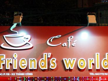 Giúp bạn Cafe Friend’s World, nơi tụ tập lý tưởng cho các nhóm bạn