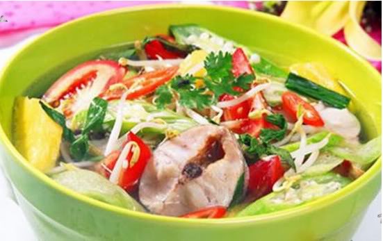 Giúp bạn Canh chua cá lóc miền nam