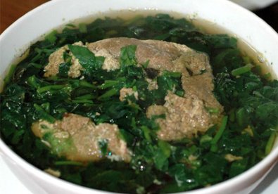 Giúp bạn Canh cua nấu rau - món canh ngon dân dã