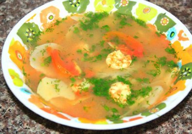 Giúp bạn Canh măng chua thoảng hương thìa là