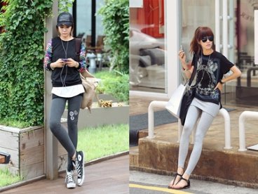 Giúp bạn Chế quần legging cực dễ từ áo phông cũ