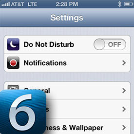 Giúp bạn Chinh phục những thủ thuật hấp dẫn nhất trên Apple iOS 6?