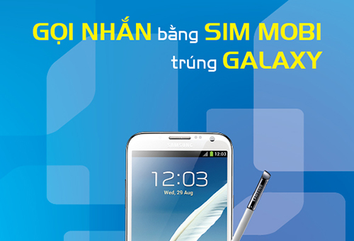 Giúp bạn có phải Mobifone khuyến mãi lớn với Galaxy Note II?