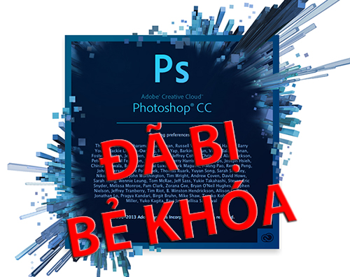 Giúp bạn có phải Photoshop bản Creative Cloud đã bị bẻ khóa chỉ 1 ngày sau khi ra mắt?