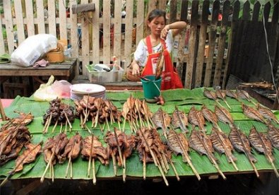 Giúp bạn Đến Luang Prabang thưởng thức món ngon nước Lào