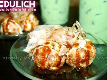 Giúp bạn Độc đáo món bánh bạch tuộc Takoyaki ở Sài Gòn