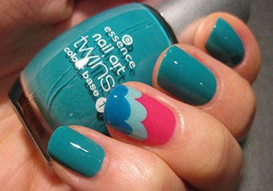 Giúp bạn Độc đáo với kiểu nail lồng màu