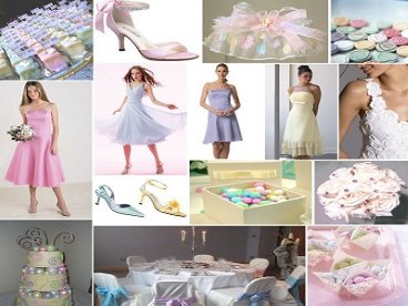 Giúp bạn Kết hợp phục trang màu pastel cho cô dâu