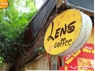 Giúp bạn Lens coffee - góc yên ả trong lòng Hà Thành