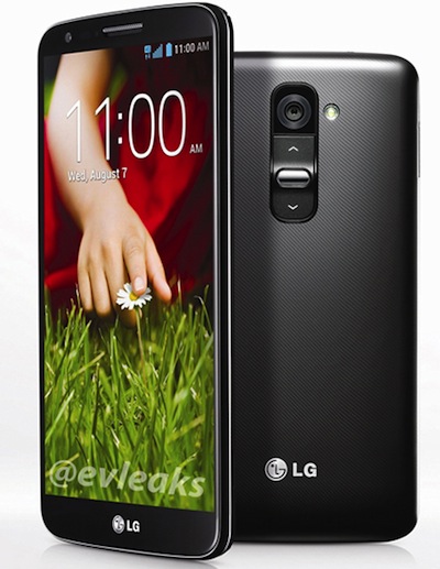 Giúp bạn LG G2 lộ hình ảnh báo chí ngay trước khi được giới thiệu chính thức?