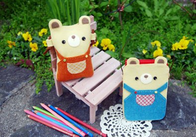 Giúp bạn May túi đựng điện thoại hình gấu con cực cute