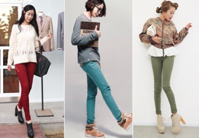 Giúp bạn Muôn vàn cách mix jeans sặc sỡ cho mùa thu