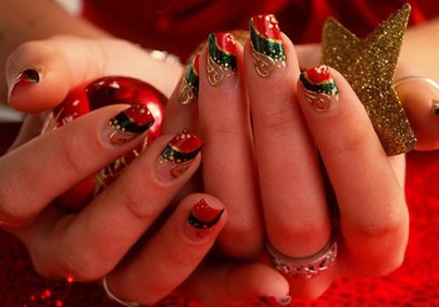 Nail vui nhộn cho Giáng sinh rộn ràng