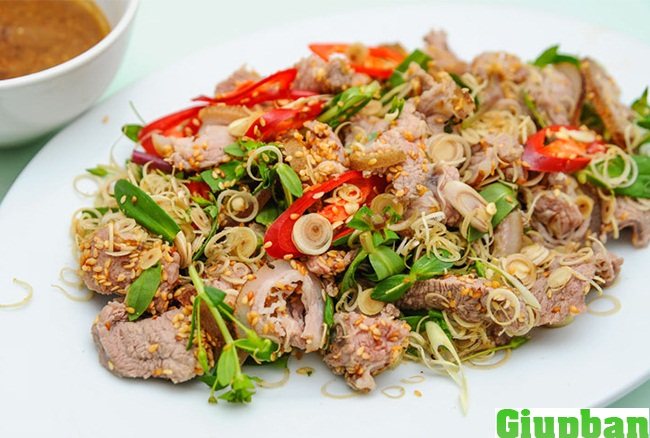 Giúp bạn Học cách làm bê tái chanh lạ miệng, thơm ngon