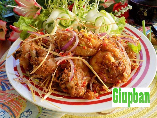 Giúp bạn Lạ miệng món gà xóc sả ớt