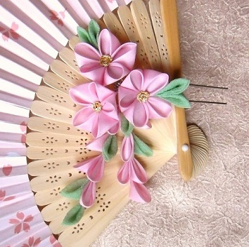 Giúp bạn Yểu điệu, nữ tính với trâm cài tóc Nhật bản Kanzashi