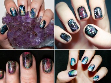 Giúp bạn Nghịch ngợm với nail họa tiết galaxy