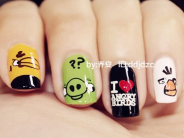 Giúp bạn Những kiểu nail cực cute cho bạn gái