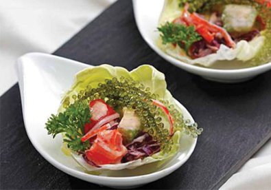 Giúp bạn Salad rong nho mát lành